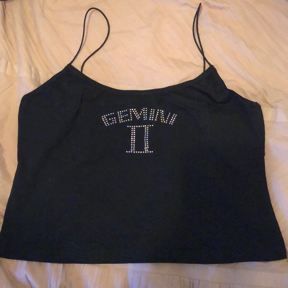 Dolls kill Gemini tank/crop top